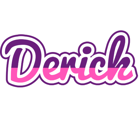 Derick cheerful logo