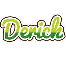 Derick golfing logo