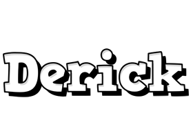 Derick snowing logo