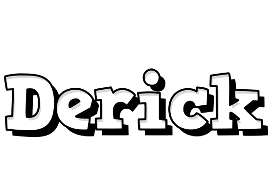 Derick snowing logo