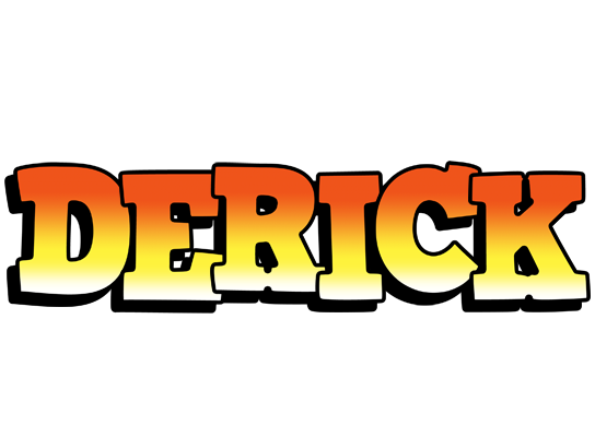 Derick sunset logo