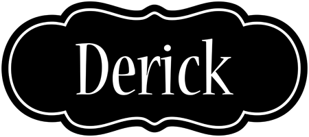 Derick welcome logo