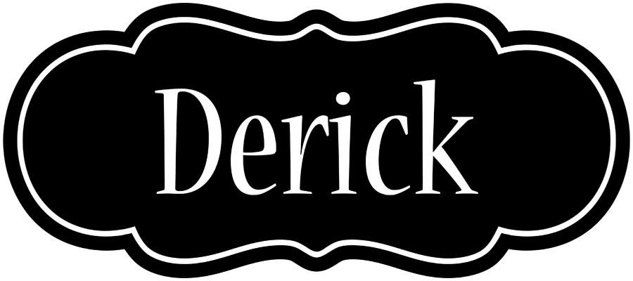 Derick welcome logo