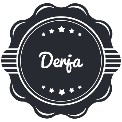Derja badge logo