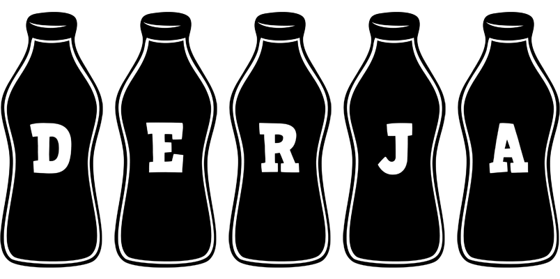 Derja bottle logo