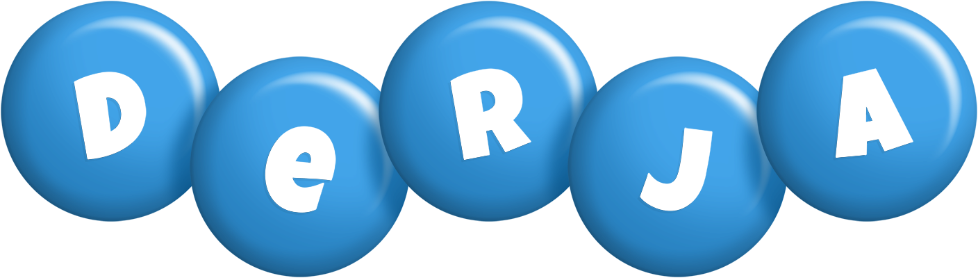 Derja candy-blue logo