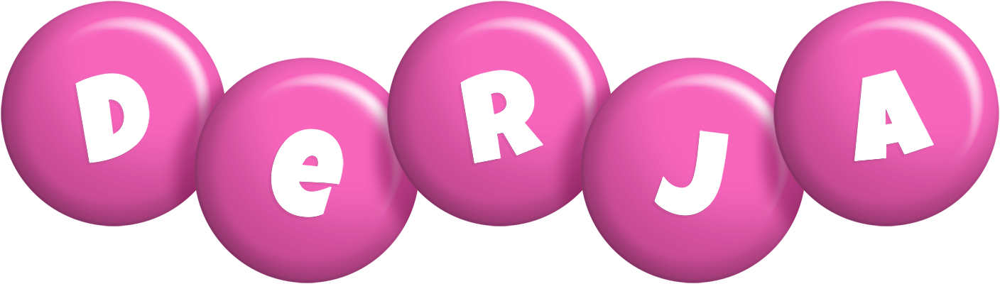 Derja candy-pink logo