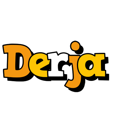 Derja cartoon logo