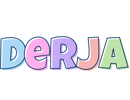 Derja pastel logo