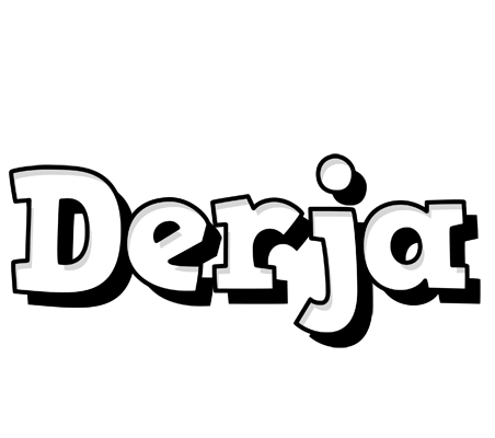 Derja snowing logo