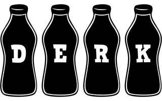 Derk bottle logo