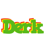 Derk crocodile logo