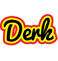 Derk flaming logo