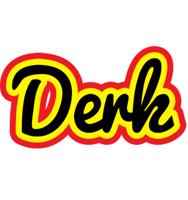 Derk flaming logo