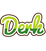 Derk golfing logo