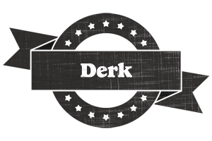 Derk grunge logo