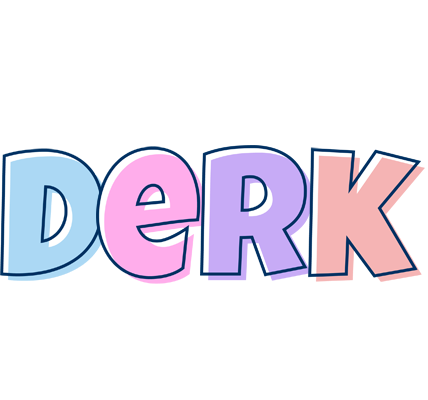 Derk pastel logo