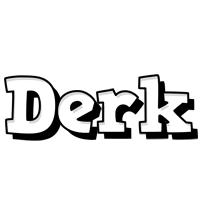 Derk snowing logo