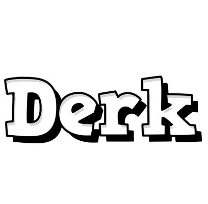 Derk snowing logo