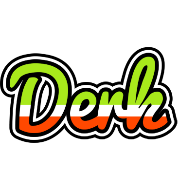 Derk superfun logo