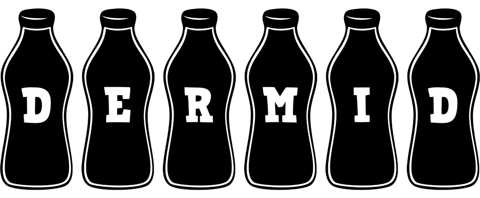 Dermid bottle logo