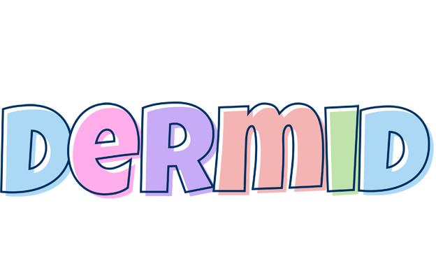 Dermid pastel logo