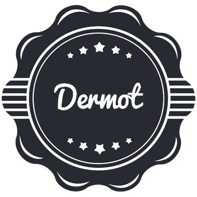 Dermot badge logo
