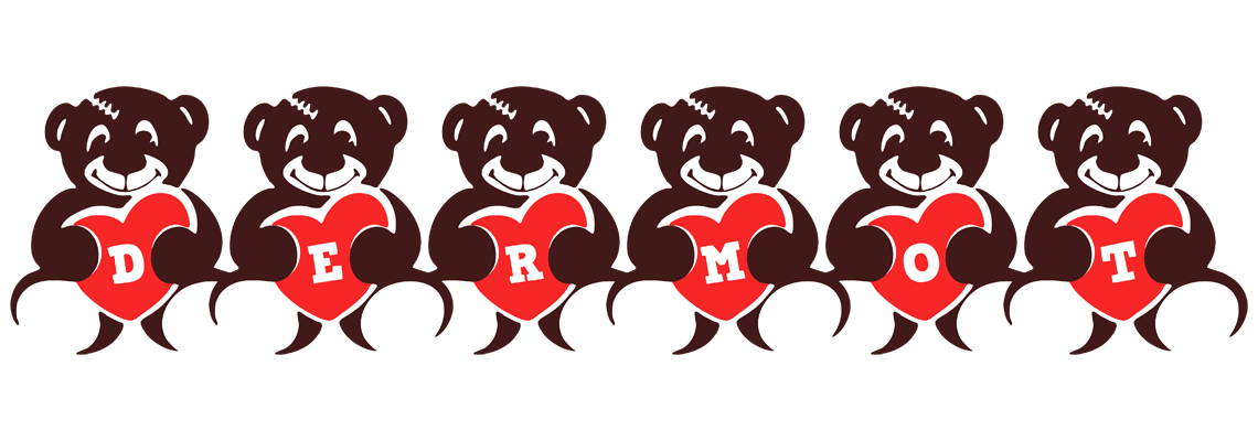 Dermot bear logo