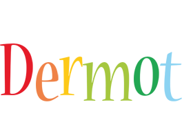 Dermot birthday logo