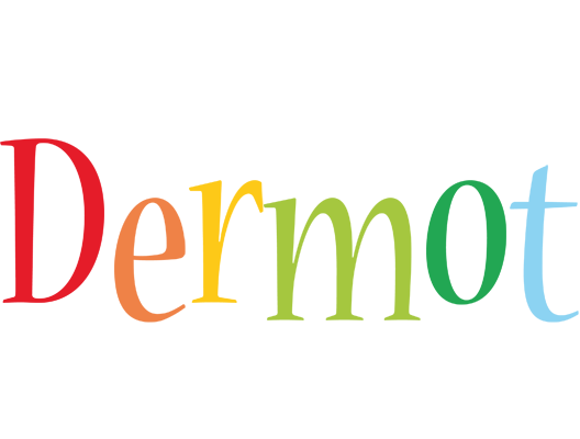 Dermot birthday logo