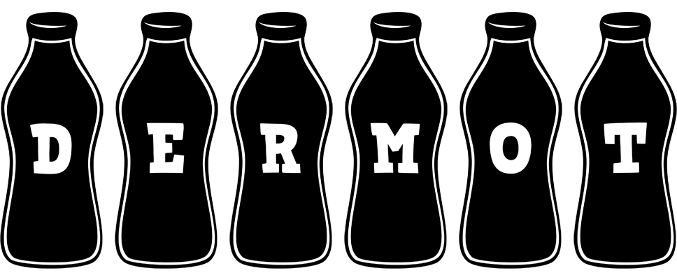 Dermot bottle logo