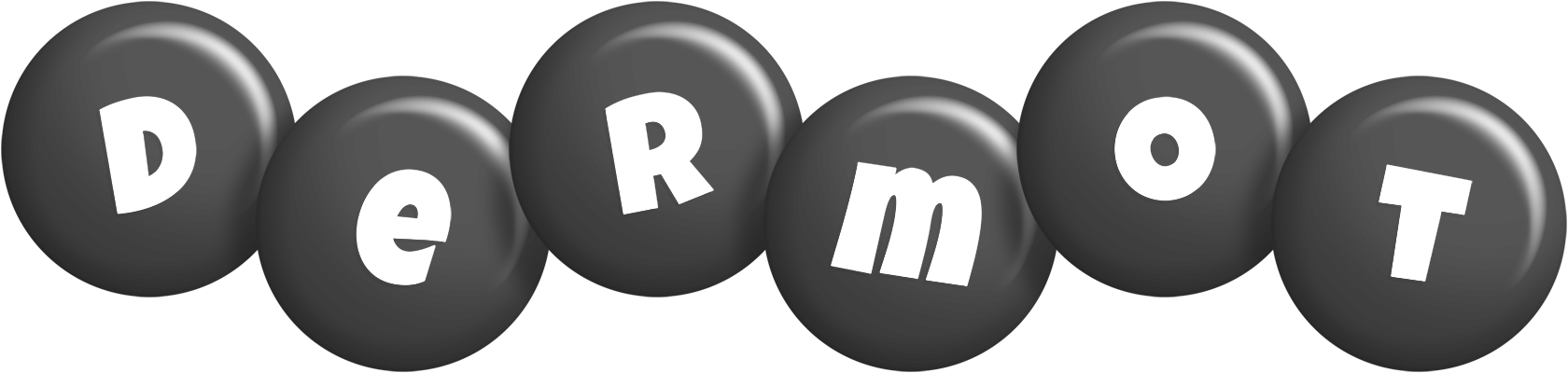 Dermot candy-black logo