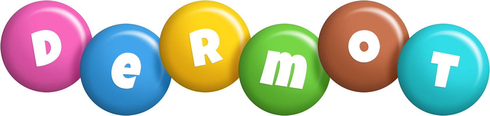 Dermot candy logo