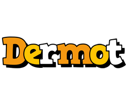 Dermot cartoon logo