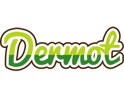 Dermot golfing logo