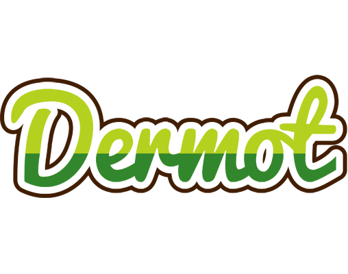 Dermot golfing logo