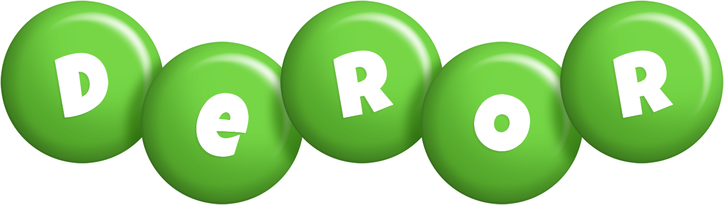 Deror candy-green logo