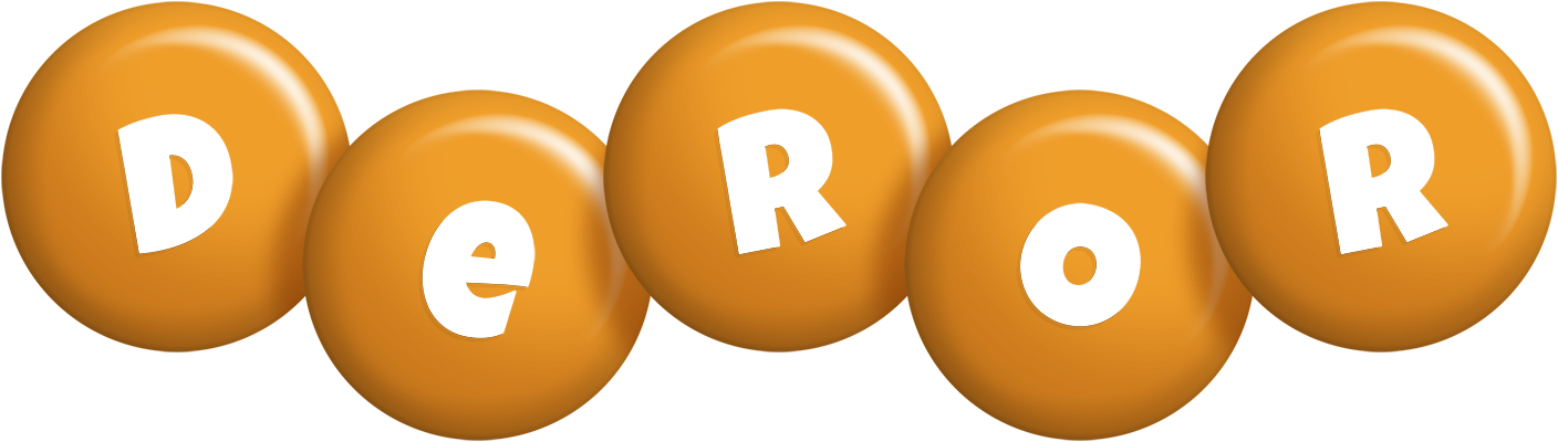 Deror candy-orange logo