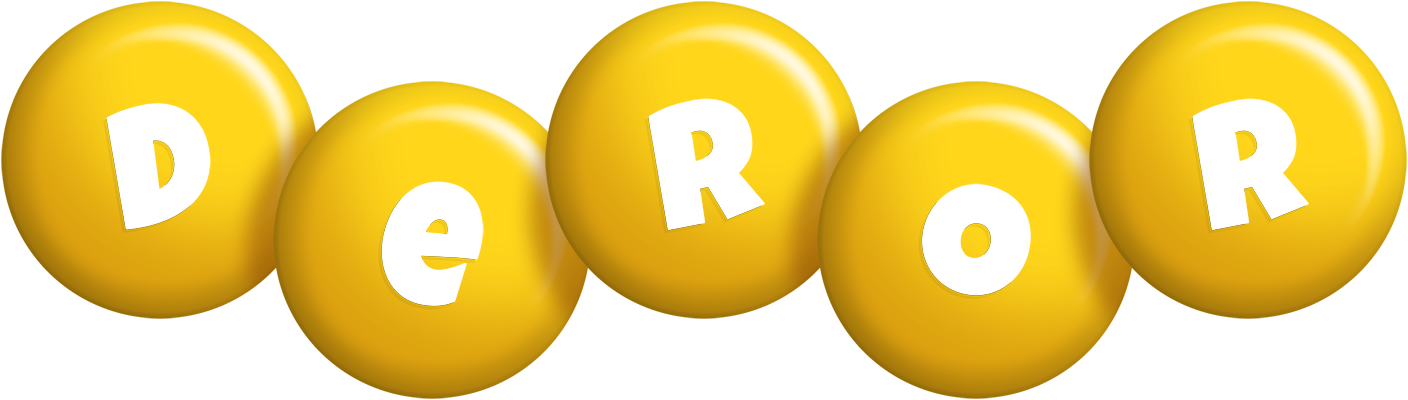 Deror candy-yellow logo