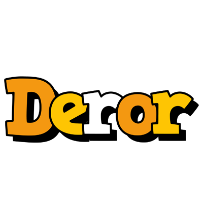 Deror cartoon logo