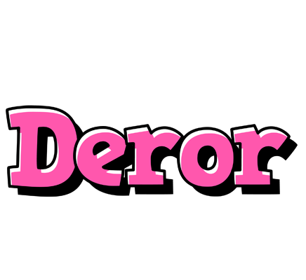 Deror girlish logo