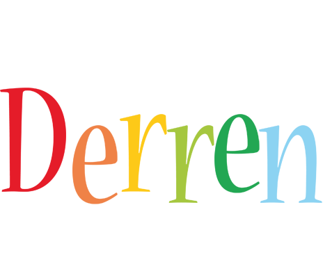 Derren birthday logo