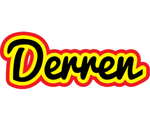 Derren flaming logo