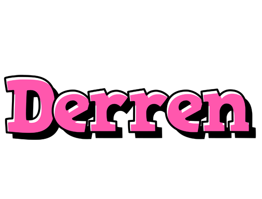 Derren girlish logo