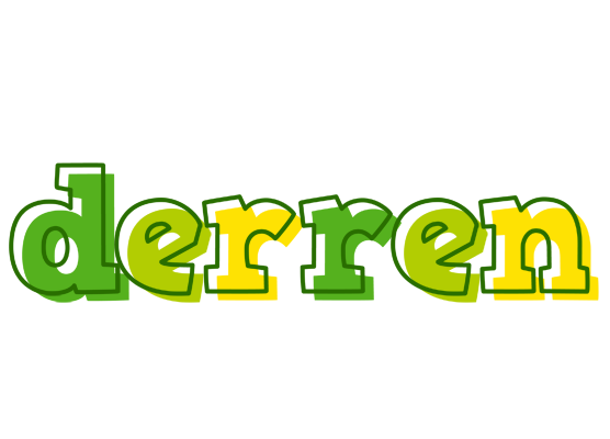 Derren juice logo
