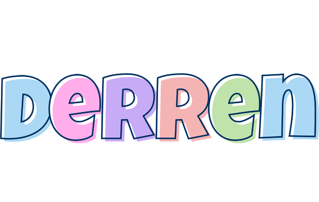 Derren pastel logo