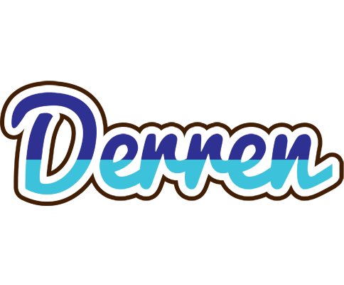 Derren raining logo