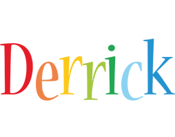 Derrick birthday logo