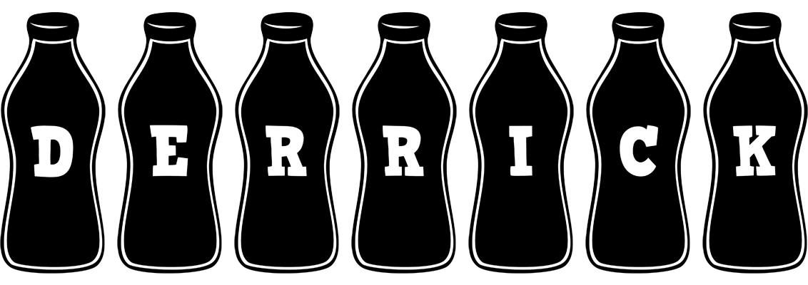 Derrick bottle logo