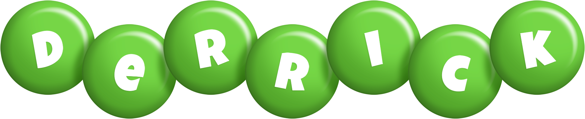 Derrick candy-green logo